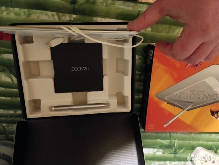 Графический планшет bamboo FUN CTH461