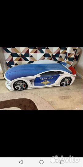 Машинка кровать