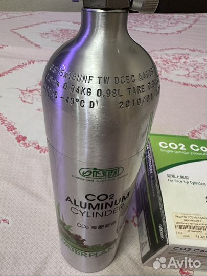 Баллон co2 ista для аквариума