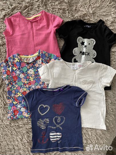 Детские вещи на девочку пакетом 86 92