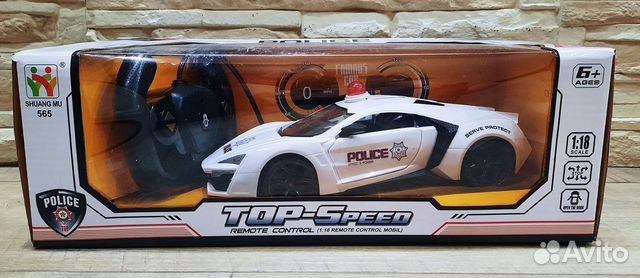Машина Полиция на радиоуправлении аккумуляторная