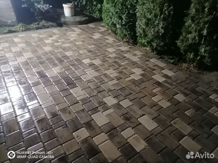 Укладка брусчатки