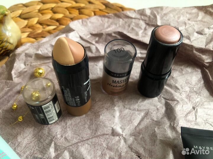 Набор косметики пакетом бу NYX Loreal Maybelline