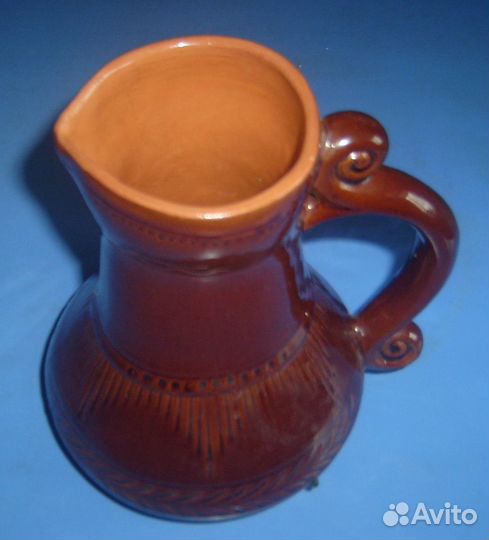 Кувшин. Глиняная керамика. СССР