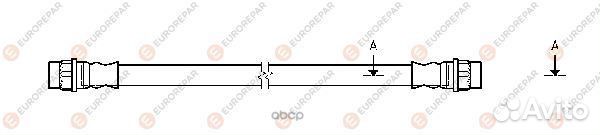 Шланг тормозной 1623256280 eurorepar