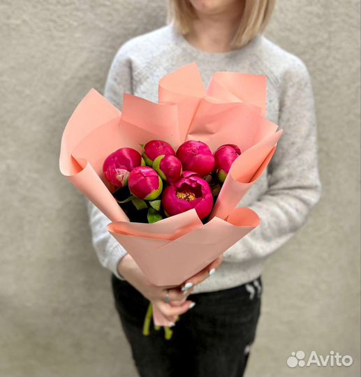 Красивые пионы