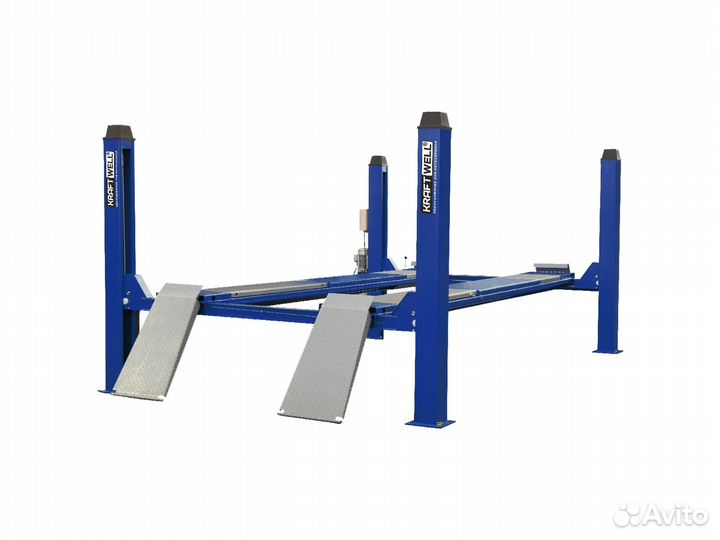 Подъемник четырехстоечный для сход-развала