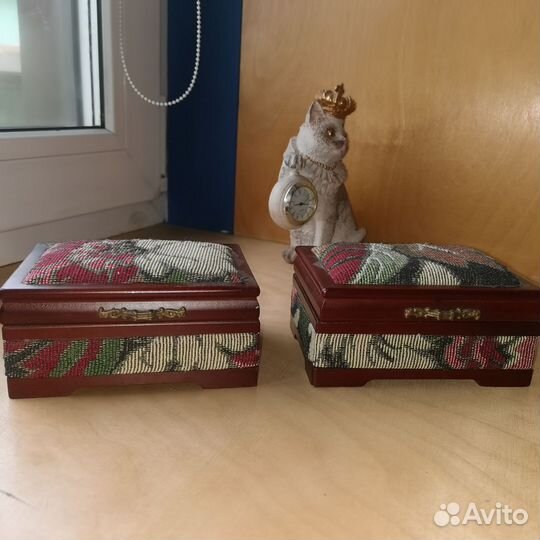 Шкатулки 2шт