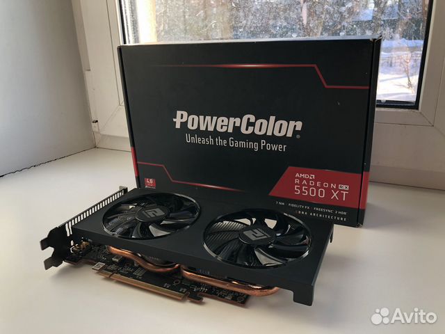 Видеокарта AMD radeon RX 5500 XT / 4 GB купить в Электростали ...