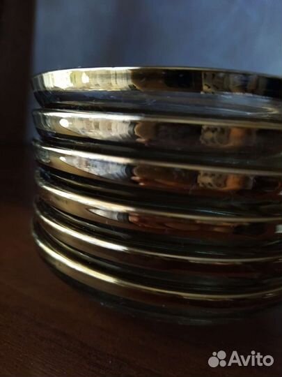 Чашка с блюдцем СССР набор 6 шт