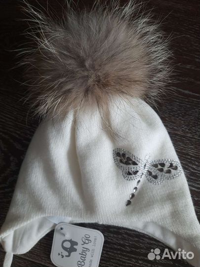 Новая шапка Baby go краги Lassie варежки