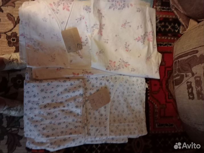 Комплекты, простыни, наволочки СССР