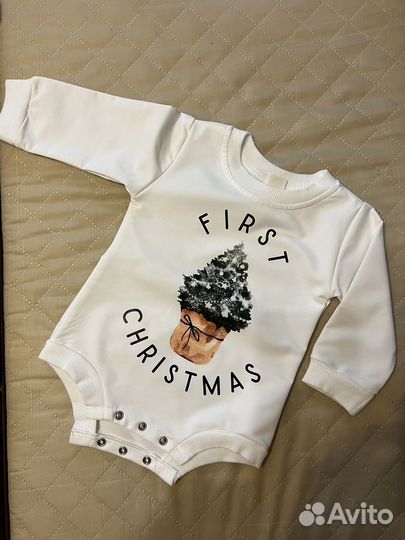 Боди новогодний