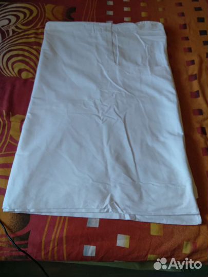 Пододеяльник белый