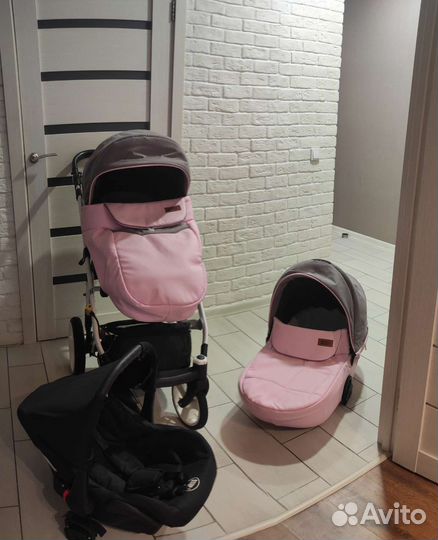 Детские коляски 3 в 1 riko