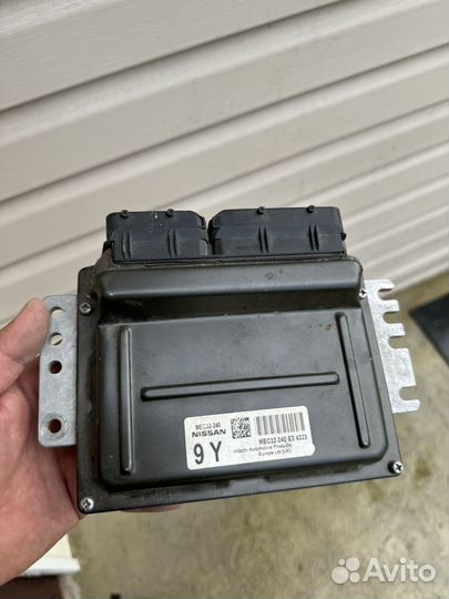 Эбу nissan almera n16