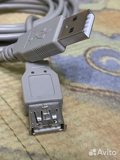 Кабель удлинительный USB 2.0, 3 метра