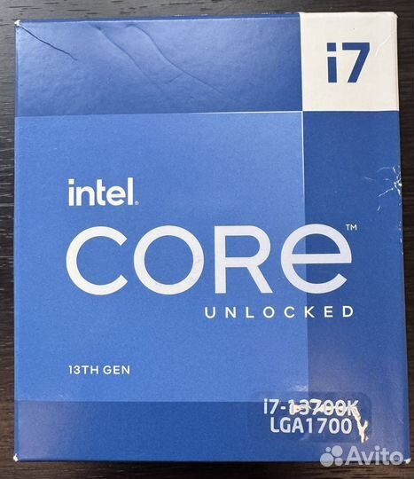 Intel core i7 13700k