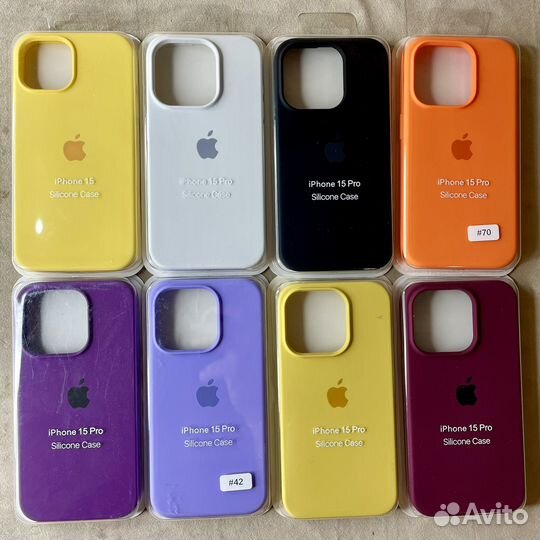 Чехол для iPhone 15pro силикон