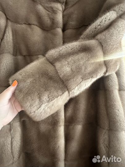 Шуба из песца