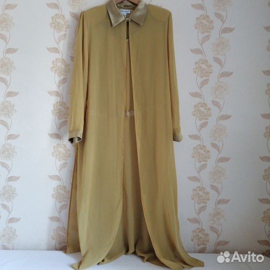Платье лёгкое летнее с туникой 48-50рр