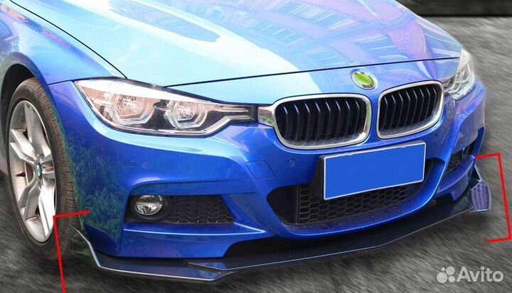 Сплиттер губа на бампер