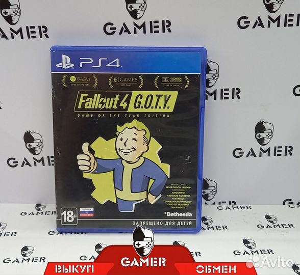 Fallout 4 goty PS4 Б.У