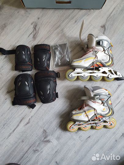 Роликовые коньки женские Fila EVE 7, 39 размер