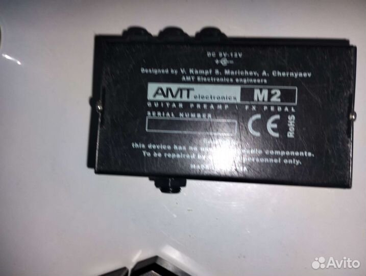 Гитарный предусилитель амт м2 (эмуляция Маршалл)