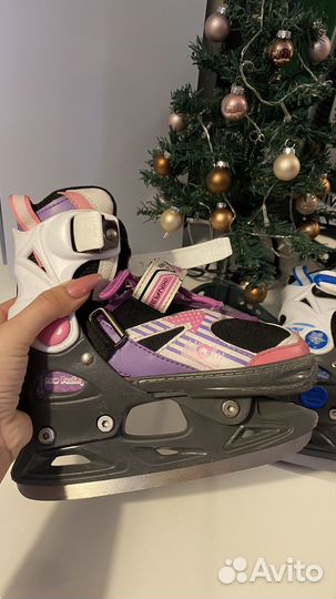 Коньки детские 2 пары