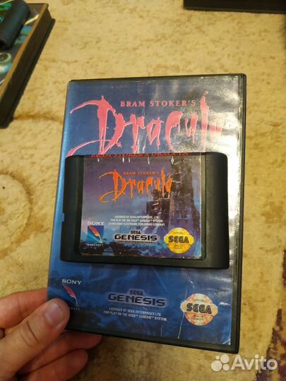 Картриджи для sega mega drive 2