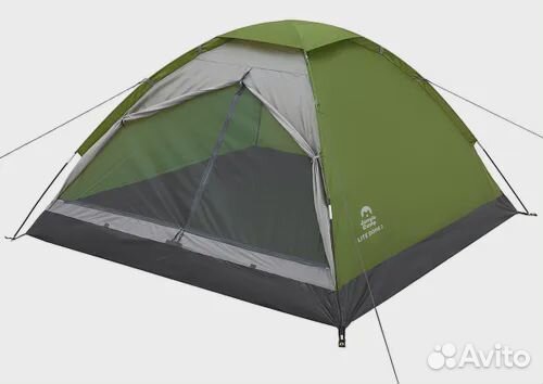 Палатка двухместная +2 спальных мешка