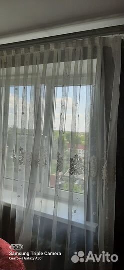 Тюль штора гардина