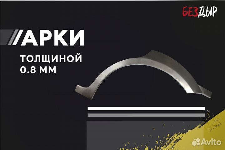 Кузовная арка Kia Ceed 1 правая