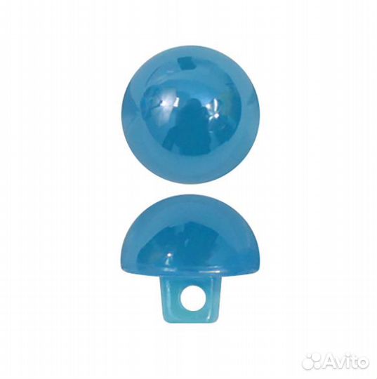 Пуговица в тубе на ножке AC-0994, (нс29- голубой)