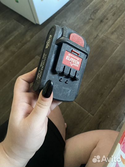 Аккумулятор Elitech 18В (1,5ач )