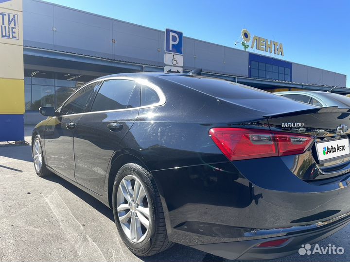 Chevrolet Malibu 1.8 AT, 2017, 166 000 км