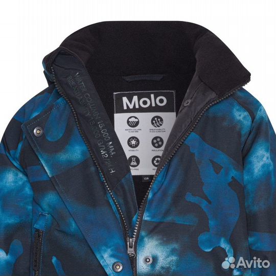 Зимний комбинезон molo Hux 360 Tie Dye