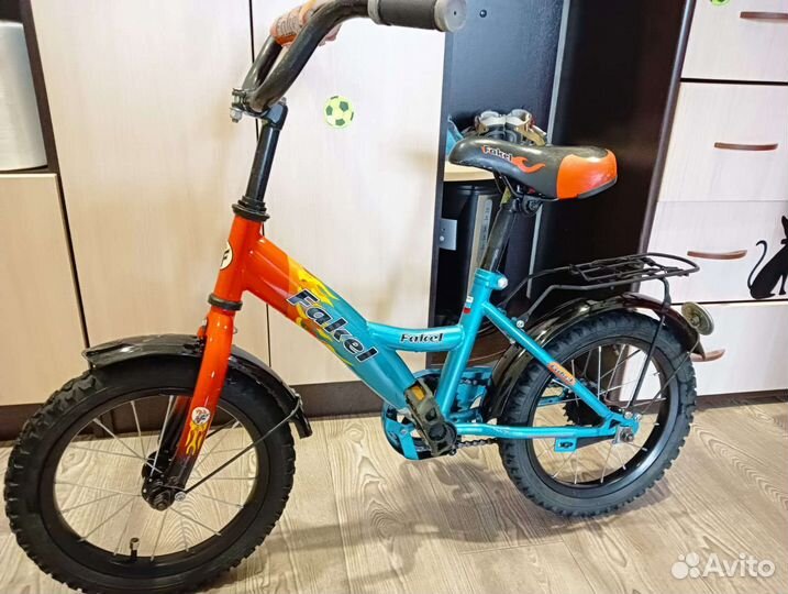 Детский велосипед 14 дюймов. Fakel