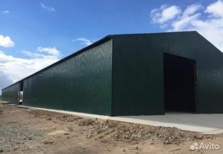 Строительство гаражей для спецтехники под ключ