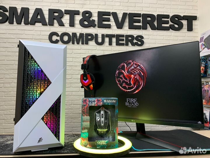 Пк Для Школы и Игр ryzen 5/SSD/GTX 1060 Гарантия