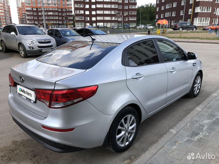 Kia Rio 1.6 AT, 2016, 163 000 км