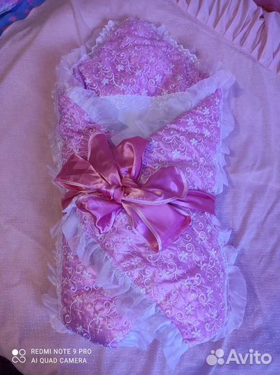 Конверт одеяло на выписку