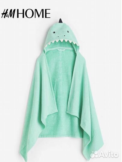 Новое детское банное полотенце HM