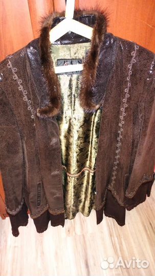 Куртка кожаная женская