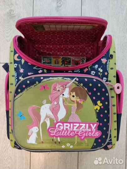 Ранец школьный для девочки и мешок для обуви