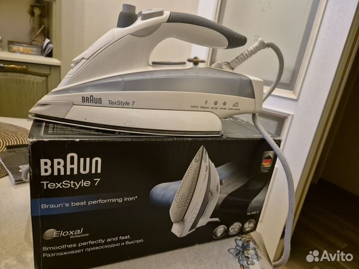 Продам утюг Braun texstyle 7, б/у