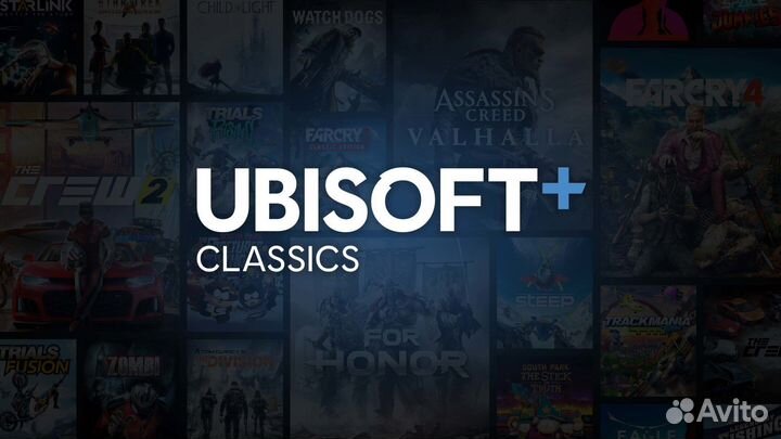 Подписка Ubisoft plus на ps4/ps5