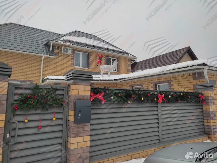 Забор жалюзи еврожалюзи