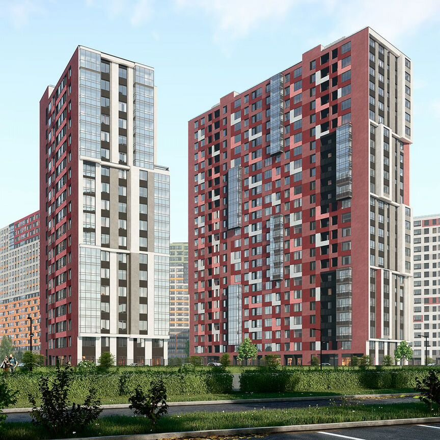 1-к. квартира, 38,7 м², 12/18 эт.